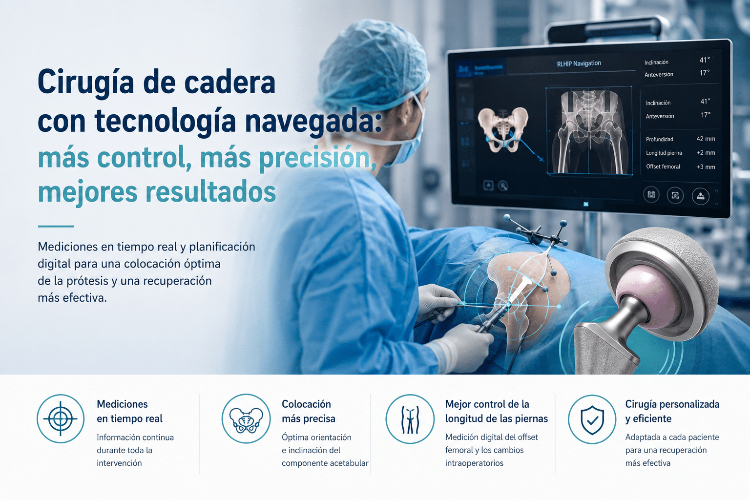 ¿Cuándo puede ser necesaria una prótesis de cadera? Síntomas, causas y tratamiento | TraumaPlus